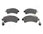 Тормозные колодки JAPANPARTS PP-0617AF (фото 1)