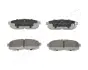 Тормозные колодки JAPANPARTS PP-316AF (фото 1)