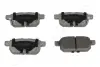 Тормозные колодки JAPANPARTS PP-801AF (фото 1)