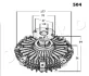 Муфта вентелятора L200 / TRITON 2.5 DI-D 05-15 Japko 36504 (фото 3)