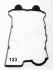 Прокладка клапанної кришки (к-кт) Nissan Almera/Primera 1.4/1.6i 95-03 Japko 47133 (фото 2)