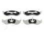 Колодки тормозные передн Cherokee/Grand Cherokee/Wrangler/Carnival 2.1-5.9 84-07 Japko 50057 (фото 1)