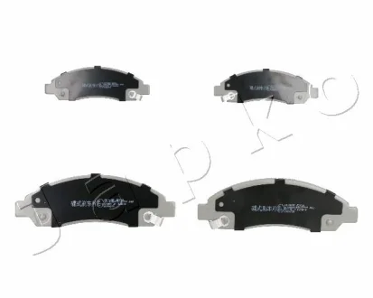 Гальмівні колодки перед. GREAT WALL Hover 06-, ISUZU D-Max 2.5D 07- Japko 50908