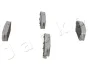 Гальмівні колодки дискові зад. (L=117*43) Lacetti/Nubira 05-, (Bosch) Japko 51W05 (фото 3)