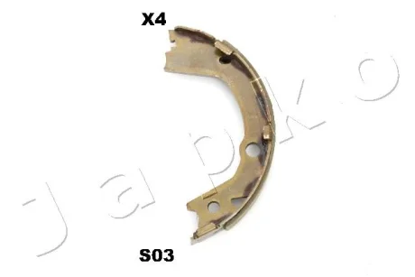 Колодки стоянкового гальма (D=170) Korando 10- Japko 55S03