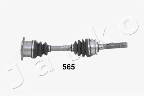 Привідний вал (28/25z D56 L538mm) Прав.перед. L200/PAJERO/SPORT I 2.4-2.5TD/3.0 V6 92-07 Japko 62565