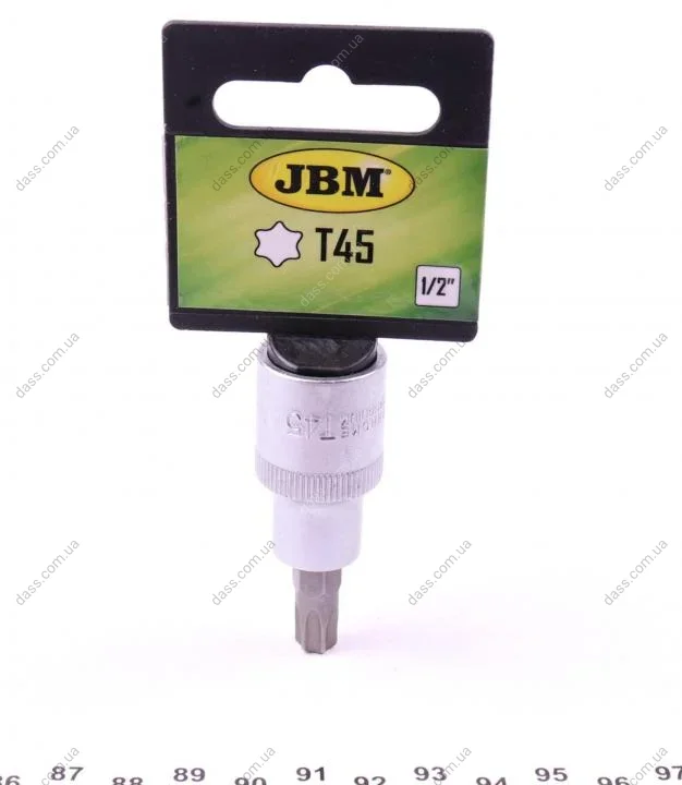 Головка 1/2" зі вставкою T45 JBM 10017 (фото 1)