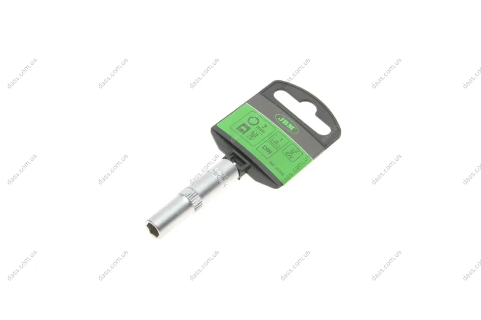 Головка торцева 1/4" 7 мм Long 50 мм JBM 10092 (фото 1)