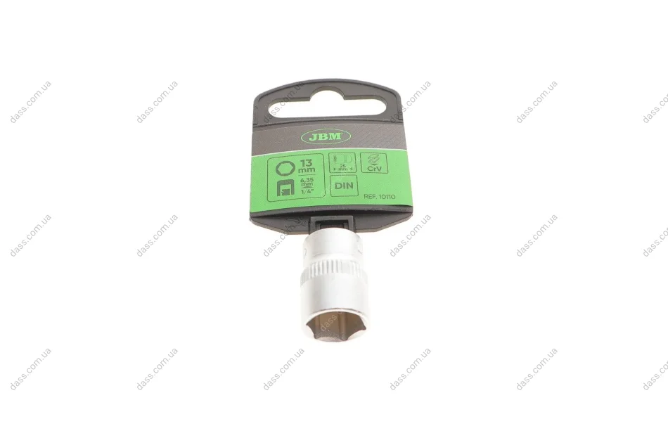 Головка торцева 1/4" 13 мм JBM 10110 (фото 1)