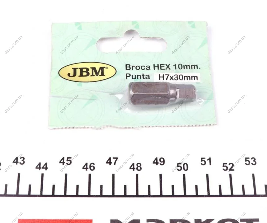 Біта M10 Hex 7 JBM 10371 (фото 1)