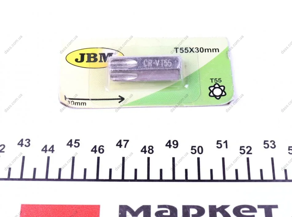 Біта M10 Torx TR55 JBM 10440 (фото 1)