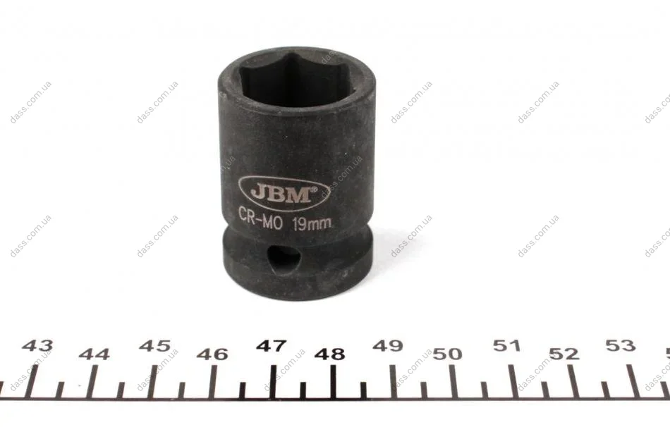 Головка торцева ударна 1/2" 19 мм JBM 11121 (фото 1)