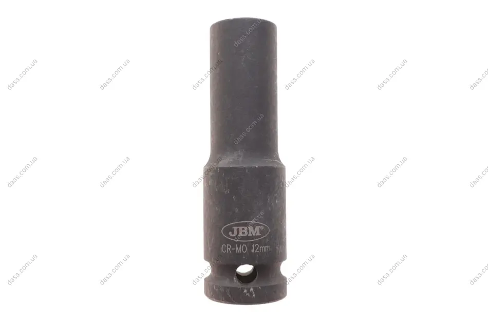 Головка торцева ударна 1/2" 12 мм Long 78 мм JBM 12062 (фото 1)