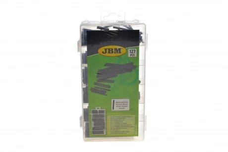 Набір трубок термозбіжних (127шт) JBM 53374