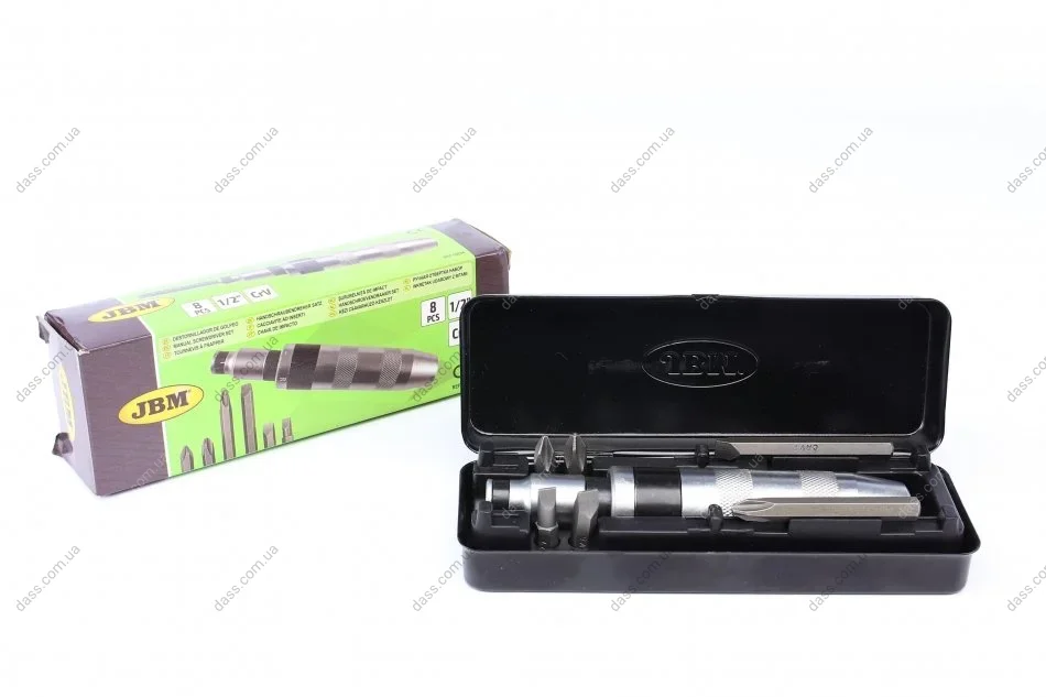 Викpутка удapнo-пoвopoтна 1/2" SL, PH 8 од. JBM 53694 (фото 1)