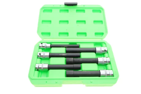 Набір головок 1/2" зі вставками E-STNDRT 6 од. Torx JBM 53915