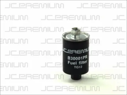 Паливний фільтр BUICK CENTURY, REGAL, SKYLARK CADILLAC ALLANTE, DEVILLE, ELDORADO, ESCALADE CHEVROLET AVALANCHE, BLAZER S10, C1500, C3500, CAMARO, CAPRICE, C-K, CORVETTE, EXPRESS 1.0-8.1 07.70- JC PREMIUM B30001PR