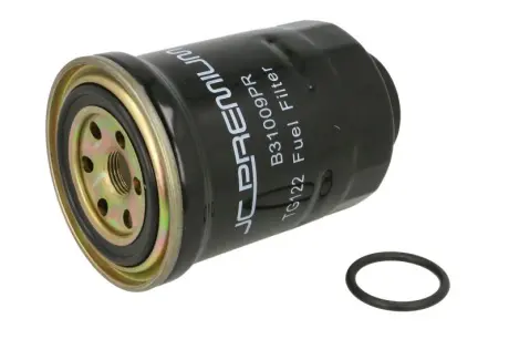 Паливний фільтр FORD MAVERICK, RANGER MAZDA 6, B-SERIE, CX-5, CX-7 NISSAN ALMERA I, ALMERA II, AVENIR, BLUEBIRD, CABSTAR, CABSTAR E, CEDRIC, CHERRY III, LAUREL, NAVARA 1.6LPG-7.8D 01.80- JC PREMIUM B31009PR