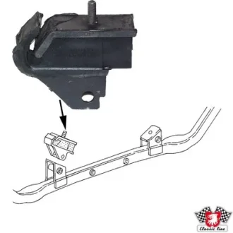 Подушка двигуна задня VW T3 -92 JP-Group 1117901000