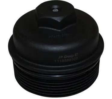VW Кришка корпусу оливного фільтра EOS (1F7, 1F8) 1.4/1.6 06-, GOLF V 1.4/1.6 03-, AUDI A3 (8P1) 1.6 FSI 03-07 JP GROUP 1118550300