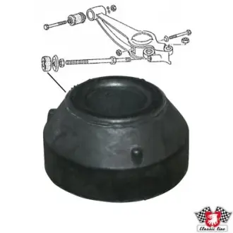 VW подушка реакт. тяги (задня нижн.) T2 79- JP GROUP 1140201100