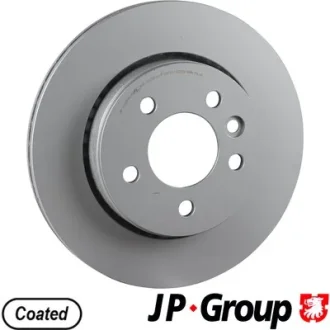 JP GROUP VW гальмівний диск задн. AMAROK 2.0 BiTDI 11-, CRAFTER 2.0 TDI 17- JP-Group 1163208700