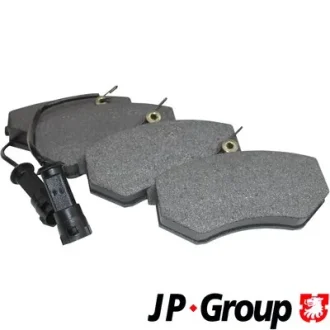 AUDI гальмівні колодки перед. 80,100,200 (з датчиком) JP GROUP 1163602310