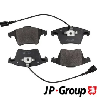 VW гальмівні колодки передн.Touareg (teves) 02- JP GROUP 1163607910