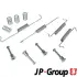 Установовчный к-кт гальм колод VW Amarok 10- JP GROUP 1164007410 (фото 1)