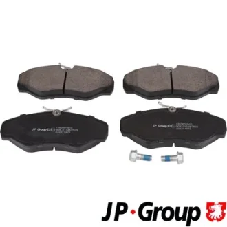 OPEL колодки гальмівні передні Vivaro,Renault Trafic 01- JP GROUP 1263601910