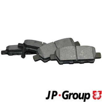 NISSAN гальмівні колодки задн.Qashqai, Teana, Tiida, Murano,X-Trail 06/01- JP GROUP 4063700610