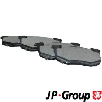 Гальмівні колодки диск.передн. CITROEN,RENAULT JP GROUP 4163701110