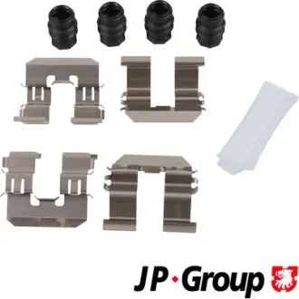 SUBARU установчий к-кт. гальм. колод. (задн.) Forester, Legacy |V, V, Impreza JP GROUP 4664001410