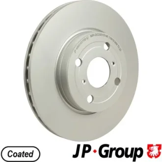 TOYOTA гальмівний диск передн.Yaris 06- JP GROUP 4863101700