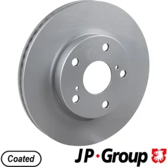 Гальмівний диск передн. TOYOTA Rav-4 08- JP GROUP 4863104000