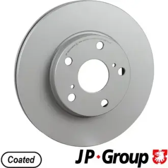 TOYOTA гальмівний диск передн.Auris 12-,Corolla 13- JP GROUP 4863104600