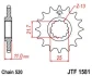 Передня зірка JT 100-462-15 (фото 1)