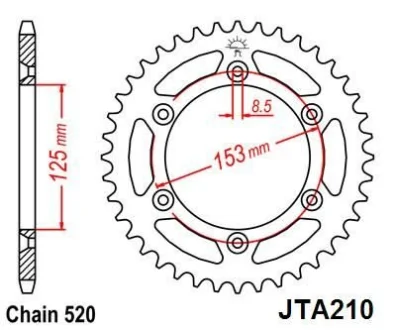 Зірка MOTO JT 110-466-49