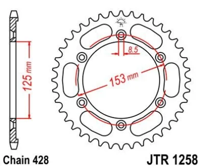Зірка MOTO JT 111-365-54