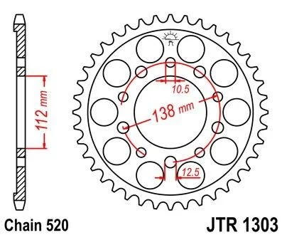 Зірка MOTO JT 111-454-43