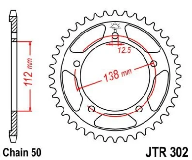 Зірка MOTO JT 111-654-44