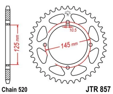 Зірка MOTO JT 112-446-46