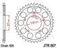 Зірка MOTO JT 113-551-44 (фото 1)