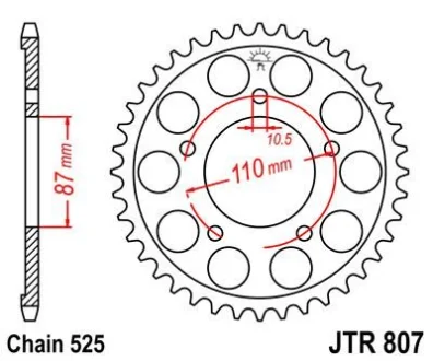 Зірка MOTO JT 113-551-44