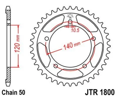 Зірка MOTO JT 113-652-44