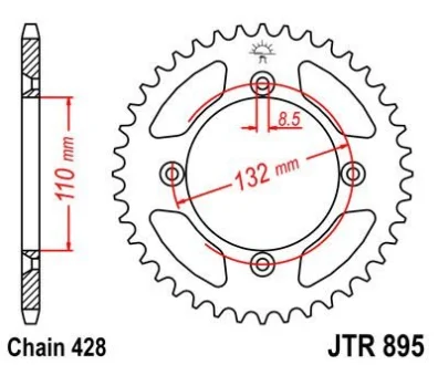 Зірка MOTO JT 115-343-49