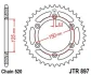 Зірка MOTO JT 115-464-45 (фото 1)