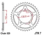 Зірка MOTO JT 115-521-44 (фото 1)