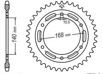 Зірка MOTO JT 115-576-42