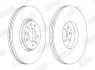 CITROEN Гальмівний диск передн. Jumpy,C5 III 08-,Fiat scudo,Peugeot 407,508,Expert 07- Jurid 562622JC-1 (фото 2)